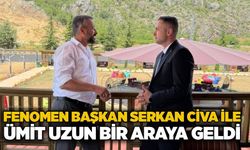 Fenomen Başkan Serkan Civa ile Ümit Uzun bir araya geldi