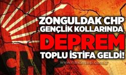 Zonguldak CHP Gençlik Kollarında deprem: Toplu istifa geldi!