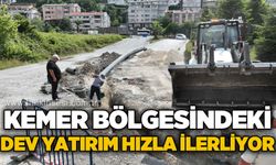 Kemer bölgesindeki dev yatırım hızla ilerleniyor