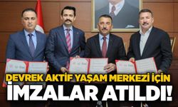 Devrek Aktif Yaşam Merkezi için imzalar atıldı!