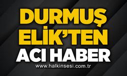 Durmuş Elik hayatını kaybetti