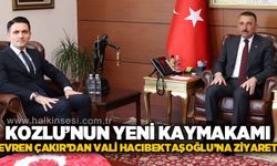 Kozlu'nun yeni kaymakamı Evren Çakır'dan Vali Osman Hacıbektaşoğlu'na ziyaret