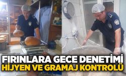 Fırınlara gece denetimi: Hijyen ve gramaj kontrolü