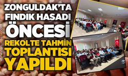 Zonguldak'ta fındık hasadı öncesi rekolte toplantısı yapıldı