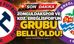 Zonguldakspor ve Kdz. Ereğli Belediyespor'un grubu belli oldu