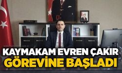Kaymakam evren Çakır görevine başladı