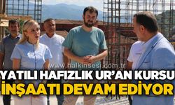 Gökçebey'de Bölge Yatılı Hafızlık Kur'an Kursu inşaatı devam ediyor