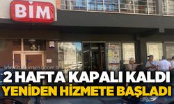 Tepebaşı'ndaki BİM yenilenen yüzüyle yeniden hizmete açıldı