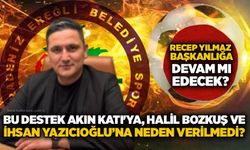Recep Yılmaz başkanlığa devam mı edecek? Bu destek Akın Katı'ya, Halil Bozkuş ve İhsan Yazıcıoğlu’na neden verilmedi?