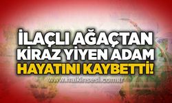 İlaçlı ağaçtan kiraz yiyen adam hayatını kaybetti!