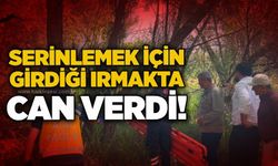 Serinlemek için girdiği ırmakta can verdi!