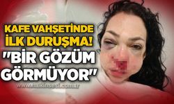 Kafe vahşetinde ilk duruşma! "Bir gözüm görmüyor"