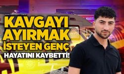 Kavgayı ayırmak isteyen genç hayatını kaybetti!