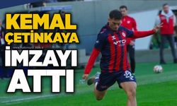 Kemal Çetinkaya imzayı attı