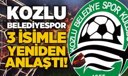 Kozlu Belediyespor 3 isimle yeniden anlaştı...