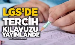 LGS’de tercih kılavuzu yayımlandı!