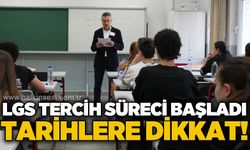 LGS tercih süreci başladı: Son gün 27 Temmuz