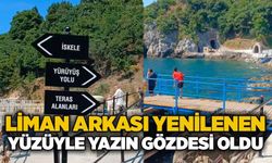 Liman arkası yenilenen yüzüyle yazın gözdesi oldu