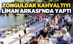 Zonguldak hafta sonu kahvaltısını Liman Arkası'nda yaptı