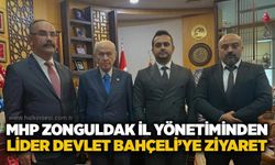 MHP Zonguldak İl Yönetiminden Lider Devlet Bahçeli’ye ziyaret