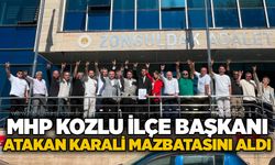 MHP Kozlu İlçe Başkanı Atakan Karali mazbatasını aldı