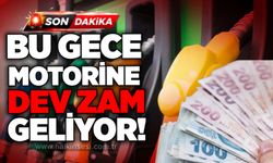 Bu gece motorine dev zam geliyor!
