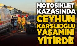 D-100'de zincirleme kaza: Motosiklet sürücüsü hayatını kaybetti
