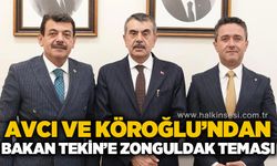 Milli Eğitim Bakanı Yusuf Tekin ile Zonguldak'a eğitim yatırımları görüşüldü