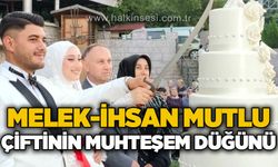 Alaplı'da görkemli düğün: İhsan Mutlu ile Melek Çelik hayatlarını birleştirdi