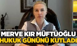 Merve Kır Müftüoğlu'ndan Dünya Hukuk Günü mesajı: "Hukuk milletin güvencesidir"