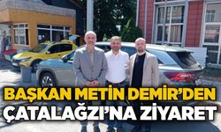 Başkan Metin Demir’den Çatalağzı’na ziyaret