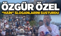 Özgür Özel "Hain" sloganlarına sessiz kalmadı: Tepkimizi doğru sözlerle gösterelim