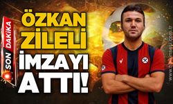 Özkan Zileli imzayı attı