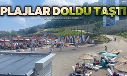 Plajlar doldu taştı