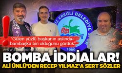 Bomba İddialar! Ali Ünlü'den Recep Yılmaz’a sert sözler: “Gülen yüzlü başkanın aslında bambaşka biri olduğunu gördük”