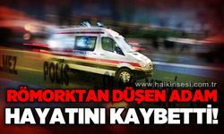 Traktör römorkundan düşen Sebahattin Ünsal yaşamını yitirdi
