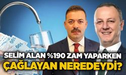 Selim Alan %190 zam yaparken Çağlayan neredeydi?"