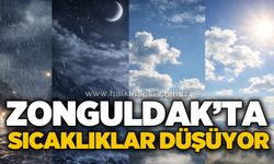 Zonguldak’ta sıcaklıklar düşüyor: Çarşamba günü sağanak yağış bekleniyor