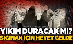 Gazipaşa'da bulunan sığınak için heyet geldi: Yıkım duracak mı?