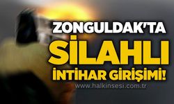Zonguldak'ta silahlı intihar girişimi!