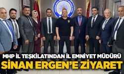 MHP İl Teşkilatından İl Emniyet Müdürü Sinan Ergen’e ziyaret