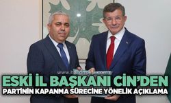 Gelecek Partisi Zonguldak eski İl Başkanı Şenol Cin: "Partinin kapanma nedeni yanlış politikalardır"