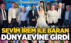 Hamdi Ayan'ın mutlu günü: Sevim İrem ile Baran dünyaevine girdi