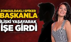 Zonguldaklı spiker başkanla ilişki yaşayarak işe girdi