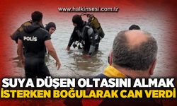 Oltasını almak isterken gölette boğuldu