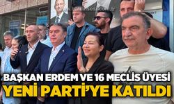 Zonguldak Belediye Başkanı Tahsin Erdem ve 16 meclis üyesi Yeni Parti'ye katıldı