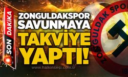 Zonguldakspor savunmaya takviye yaptı!