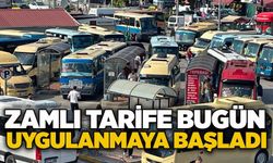 Zamlı tarife bugün uygulanmaya başladı