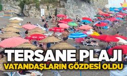 Tersane Plajı vatandaşların gözdesi oldu