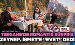 Orta Kapuz'da romantik sürpriz: Zeynep, İsmet'e "Evet" dedi!
